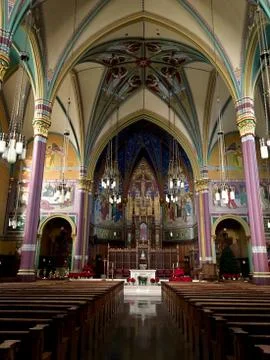 Cathedral of The Madeleine Stock Photos