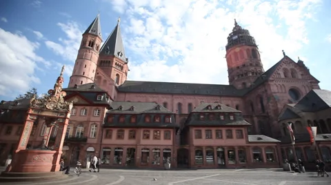 Cathedral of mainz Stock-Footage 37311043