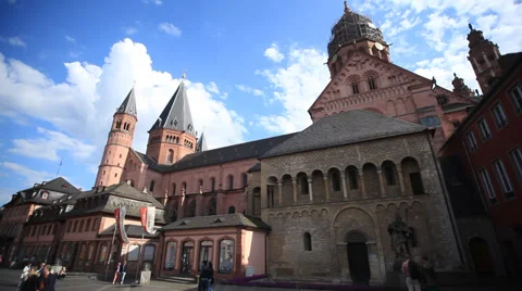 Cathedral of mainz Stock-Footage 37311060