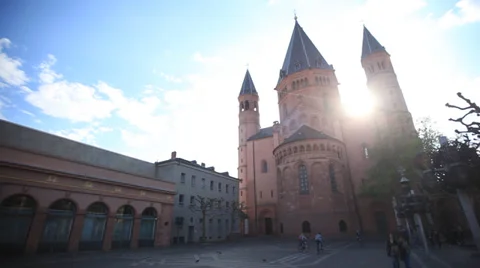 Cathedral of mainz Stock-Footage 37311384
