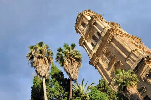 Cathedral in Malaga, Spain Stock Photos