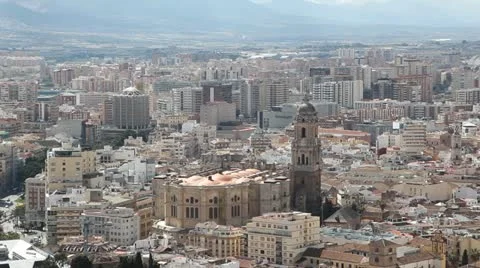 Cathedral of Malaga - V1 库存影片 11519438
