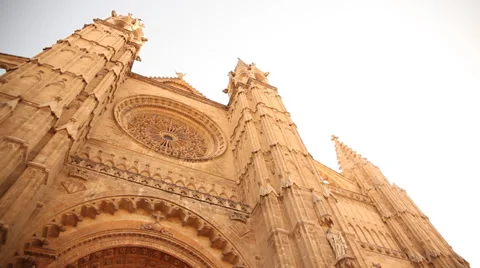 Cathedral of mallorca Stock-Footage 32283987