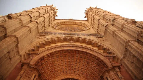Cathedral of Mallorca Stock-Footage 32284015