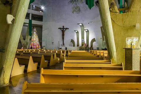 Cathedral of Maring, internal image Stock Photos