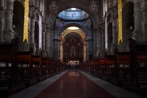 Cathedral of Merida Stock Photos