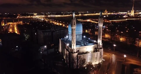 Cathedral mosque Stock Footage 89085772
