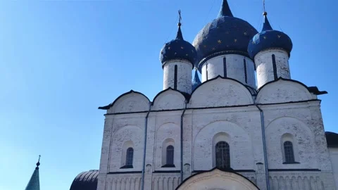 Cathedral of the Nativity of the Blessed Virgin Mary. Suzdal. Stockbeeldmateriaal 285442076