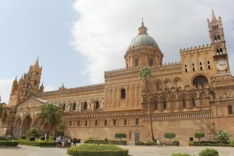 Cathedral in Palermo Stock Photos