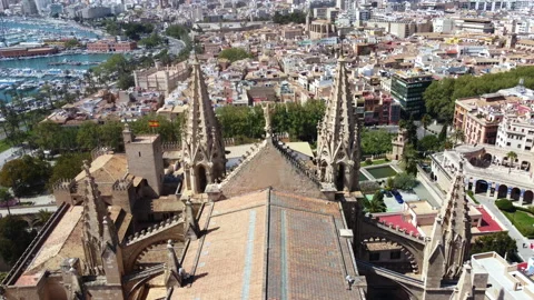 Cathedral Palma 4 Stock Footage 151984257