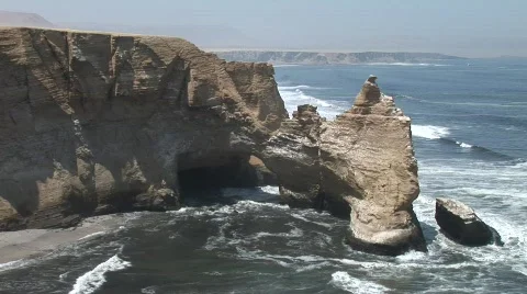 Cathedral of Paracas Stock-Footage 376150