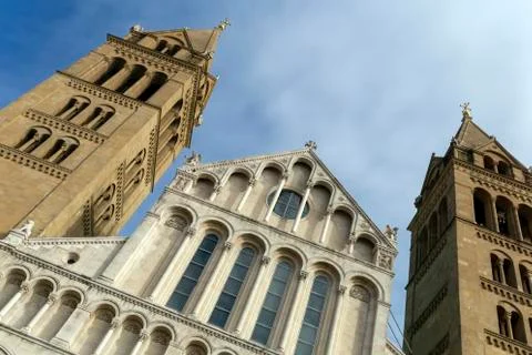 The Cathedral of Pecs Foto stock