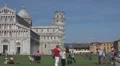 The Cathedral of Pisa and the Leaning Tower, Pisa, Italy HD Footage