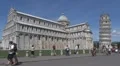 The Cathedral of Pisa and the Leaning Tower, Pisa, Italy HD Footage