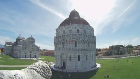 Cathedral of Pisa in timelapse 動画素材 89539506