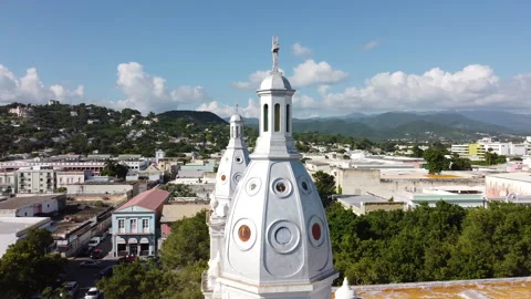 Cathedral, Ponce Stock Footage 164126332