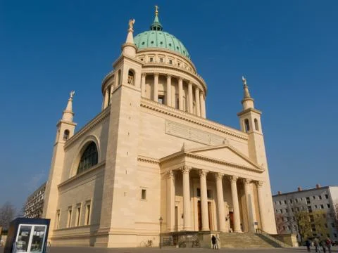 Cathedral of potsdam Stock Photos