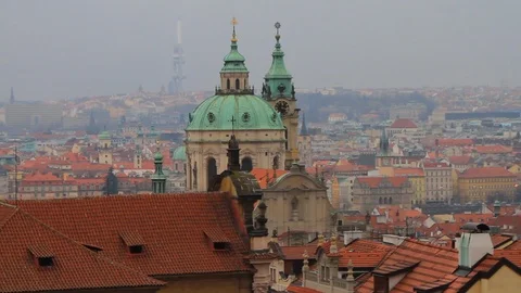 Cathedral in Prague 1 Stock Footage 88511261
