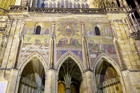 Cathedral in Prague 스톡 사진