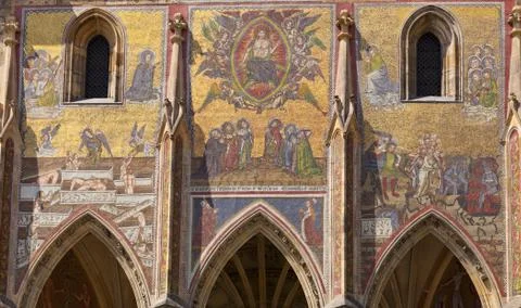 Cathedral in Prague Stock Photos