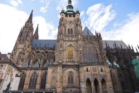 Cathedral in Prague Foto stock