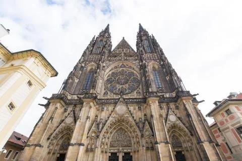 Cathedral in Prague Fotos de archivo