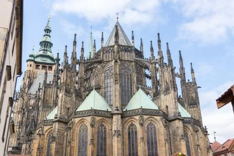 Cathedral in Prague Fotos de archivo