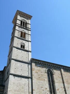 The Cathedral of Prato Foto stock