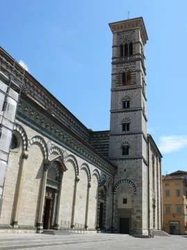 The Cathedral of Prato Foto stock