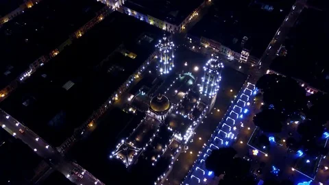 Cathedral of Puebla Stock Footage 83491405