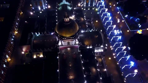 Cathedral of Puebla Stock Footage 83491695