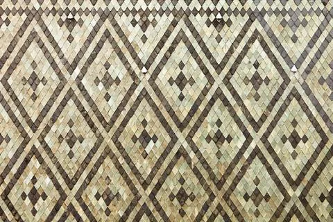 Cathedral roof pattern Stock Photos