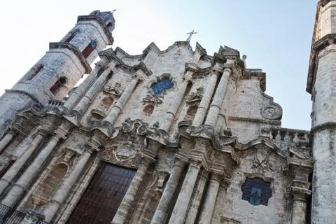 Cathedral of saint christopher Stock Photos