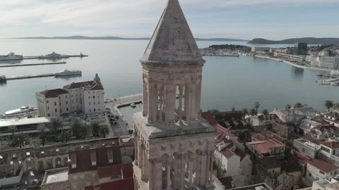 Cathedral of Saint Domnius Video stock 144387799