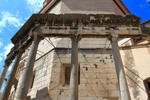 The Cathedral of Saint Domnius in Split Stock Photos