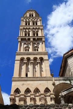 The Cathedral of Saint Domnius in Split Stock Photos