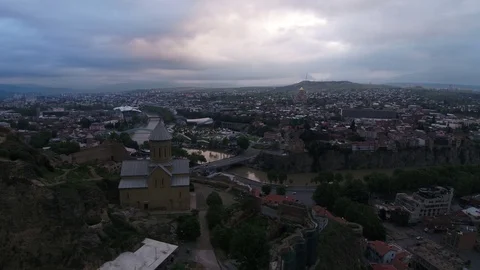 The Cathedral Of Saint George Video stock 77269049