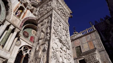 Cathedral of Saint Mark Video stock 153529131