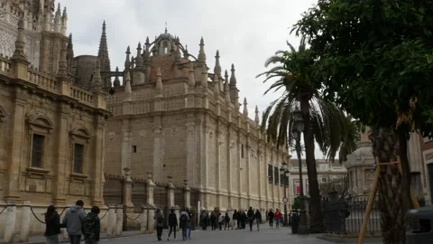 The Cathedral of Saint May of the See 스톡 동영상 155349556