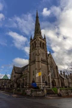 Cathedral of Saint Peter in Lancaster Foto stock