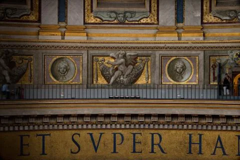 Cathedral Saint Peter - statue Stock Photos