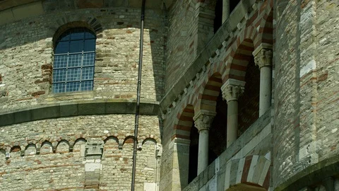 Cathedral of Saint Peter in Trier, close up Stock Footage 105833917