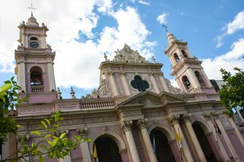 Cathedral of salta Stock Photos