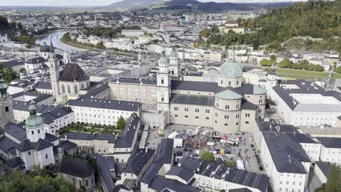 Cathedral of Salzburg 스톡 동영상 310314587