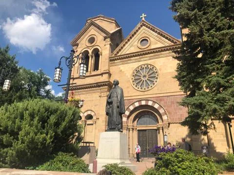 Cathedral Santa Fe Stock Photos
