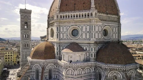 Cathedral of Santa Maria del Fiore in Florence Stock Footage 311808341