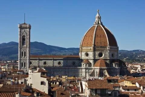 Cathedral of Santa Maria del Fiore, Florence, Italy Stock Photos