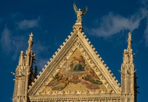 Cathedral of siena Stock Photos