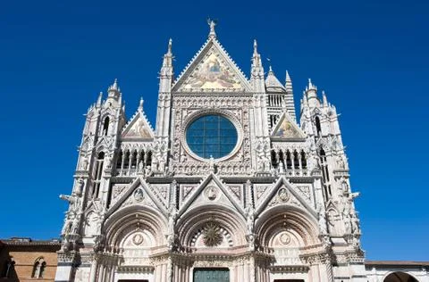 Cathedral of Siena Stock Photos