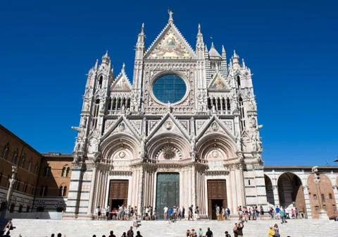 Cathedral of Siena Stock Photos